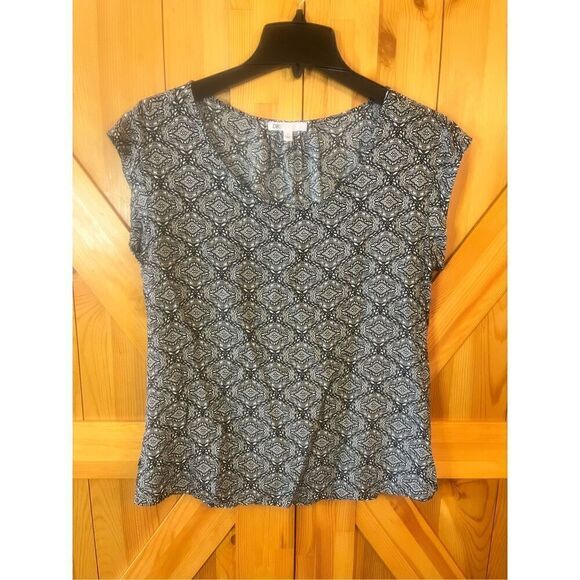 DR2 Tops - Dr2 by Daniel Rainn Short Sleeve Blouse Womens Size small Shirt (4000)